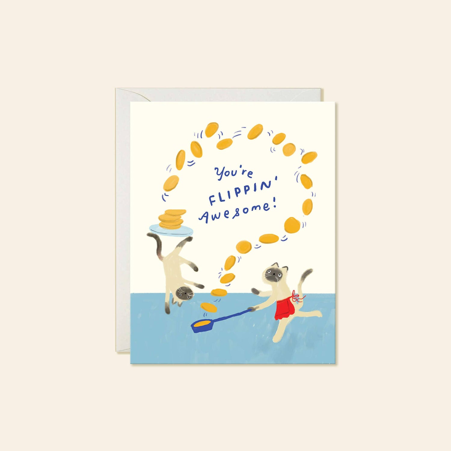 Flipping Awesome Encouragement Card