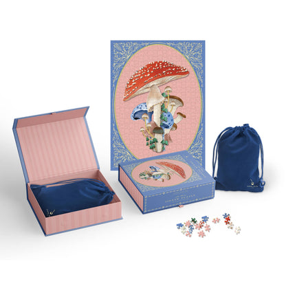 Enchanted Mushroom Cameo 500 Piece Puzzle