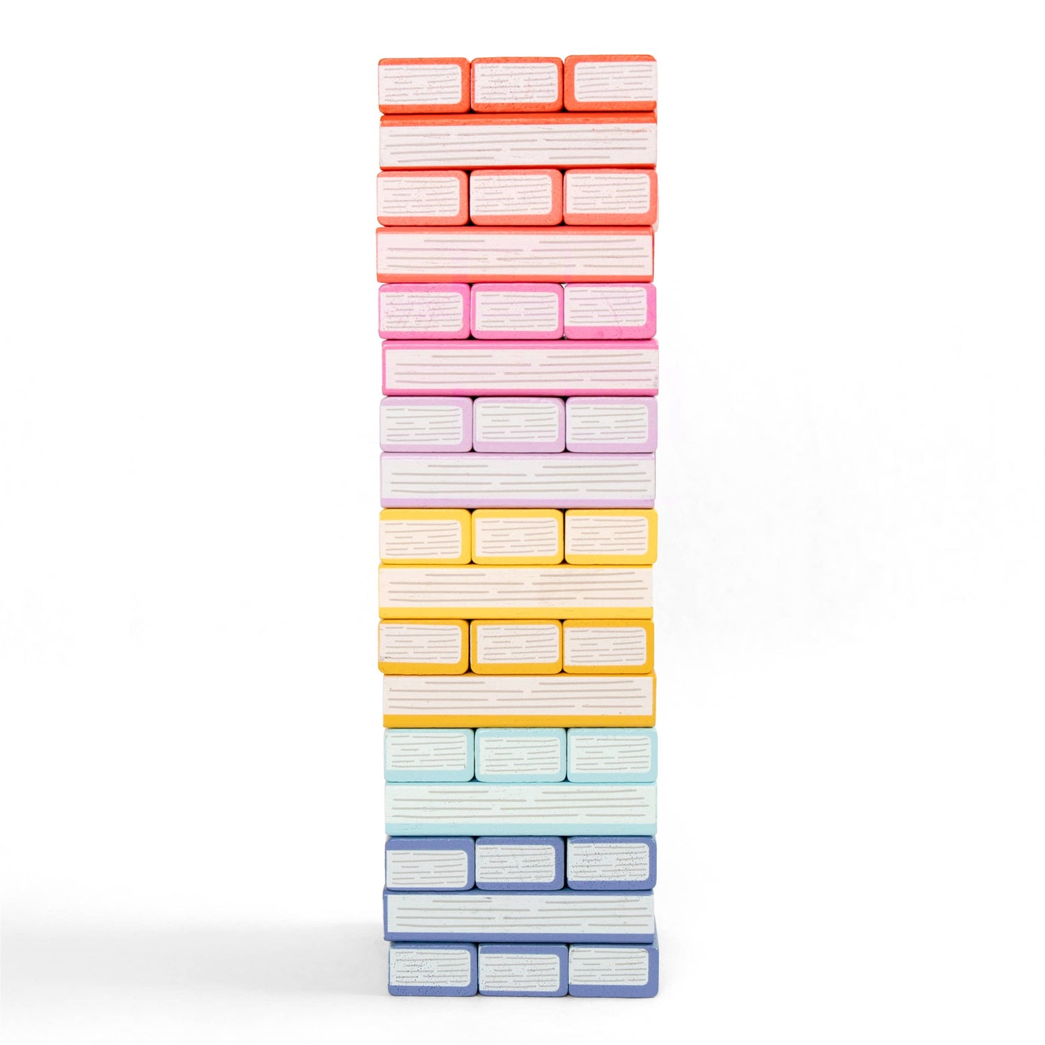 Tumbling Book Stack - Wooden Block Stacking &amp; Balance Game