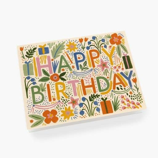 Fiesta Happy Birthday Card