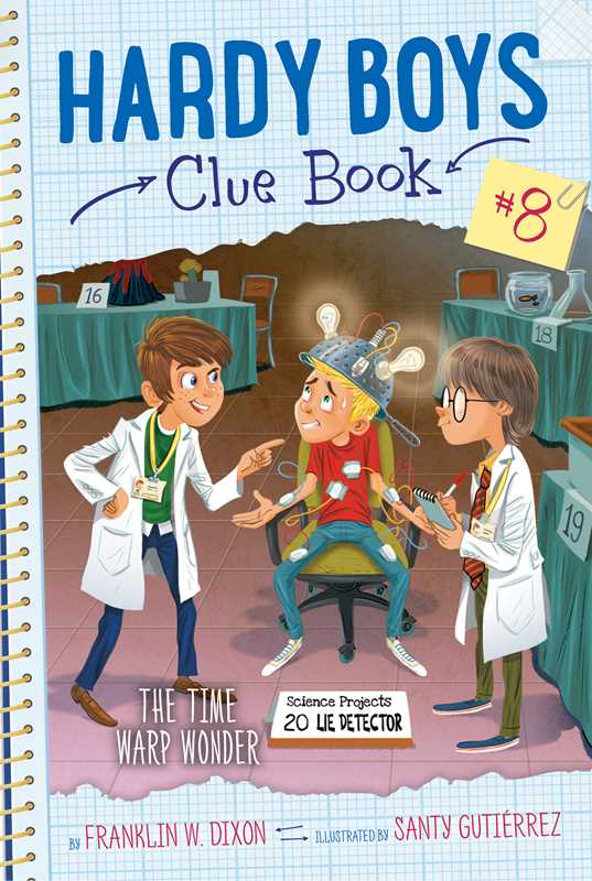 Hardy Boys Clue Book: Time Warp Wonder Book 8 by Franklin W. Dixon