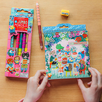 Sweet Celebration 6 Jumbo Special Color Pencils