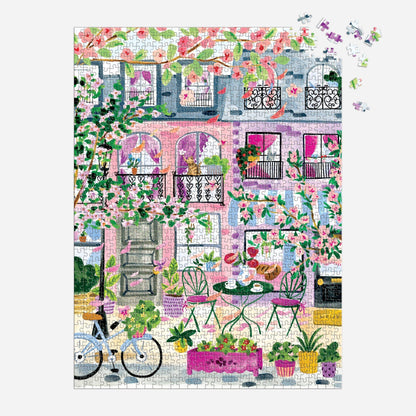 Galison: Cherry Lane Blossoms 1000 Piece Puzzle