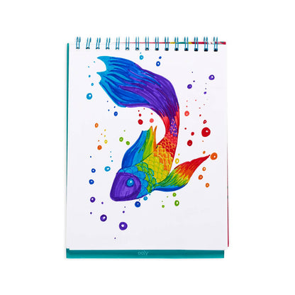 Ooly: Sketch &amp; Show, Standing Sketchbook - Sugar Joy (8" x 10.5";4