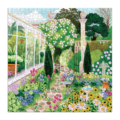 Galison: Evergreen Gardens 500 Piece Puzzle