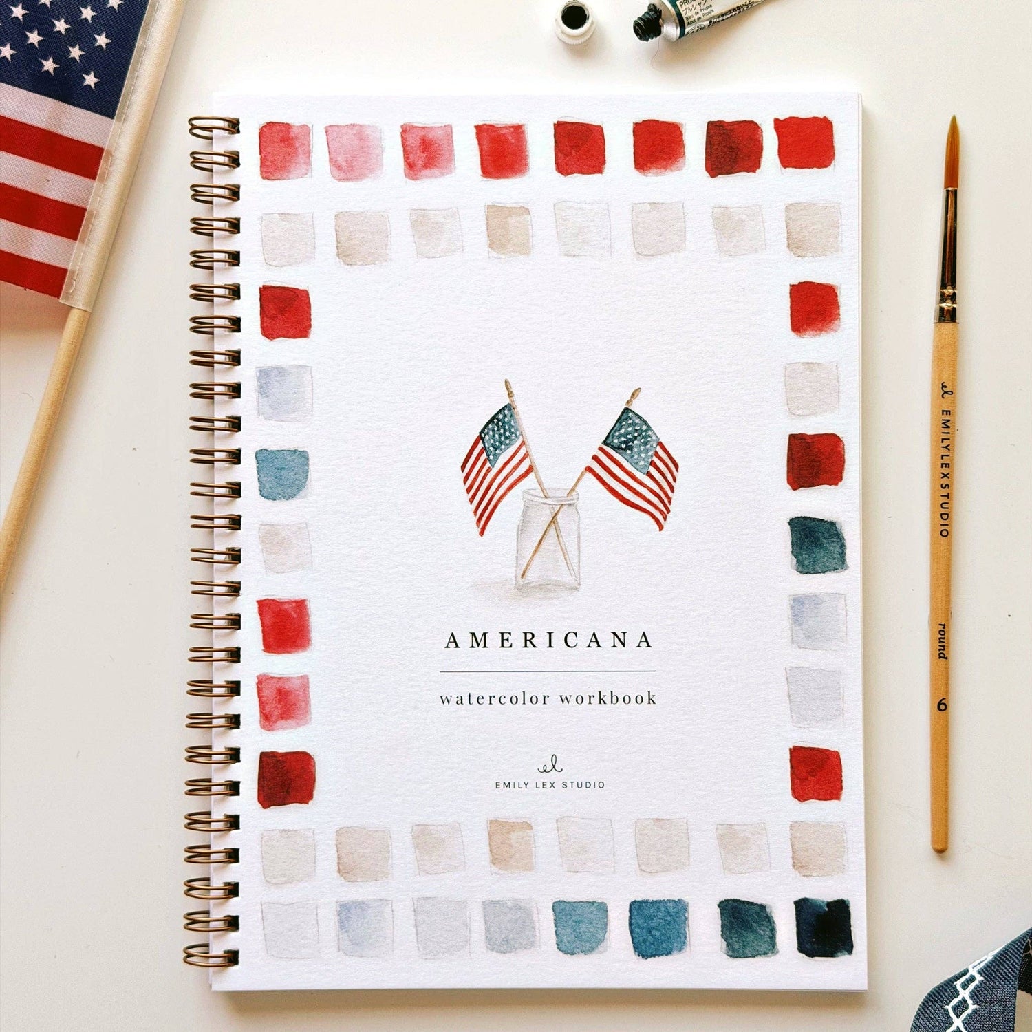 Emily Lex: Americana Watercolor Workbook