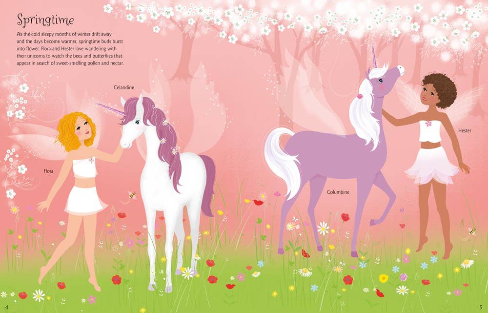 Usborne: Sticker Dolly Dressing Unicorns