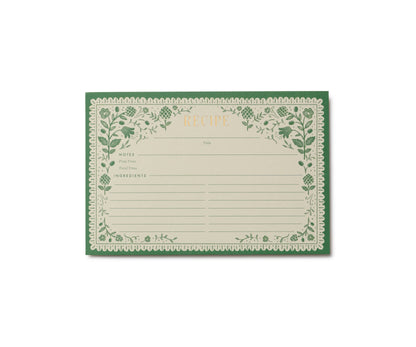 Artichoke Recipe Cards:  Pack of 12