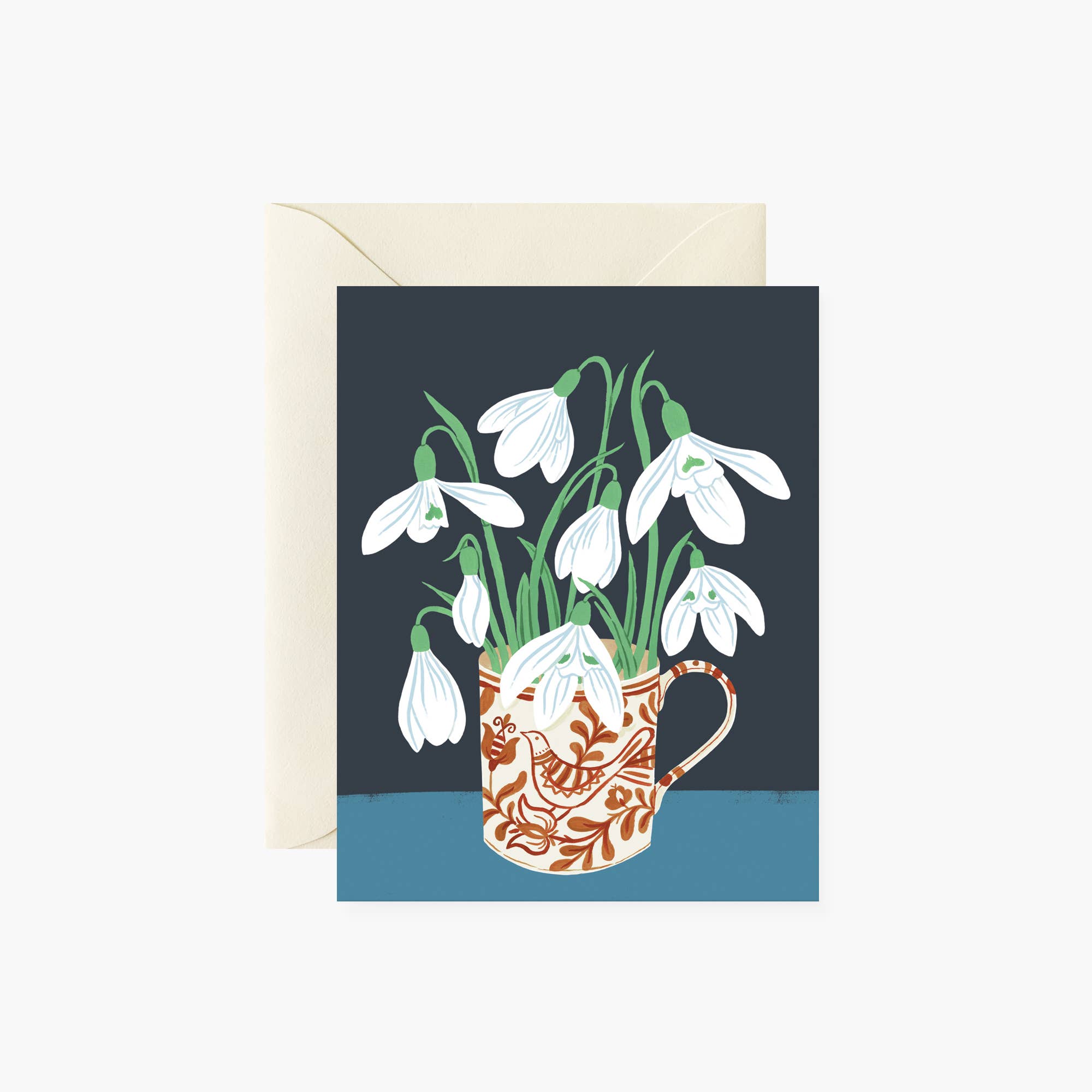 Snowdrops Mug Card