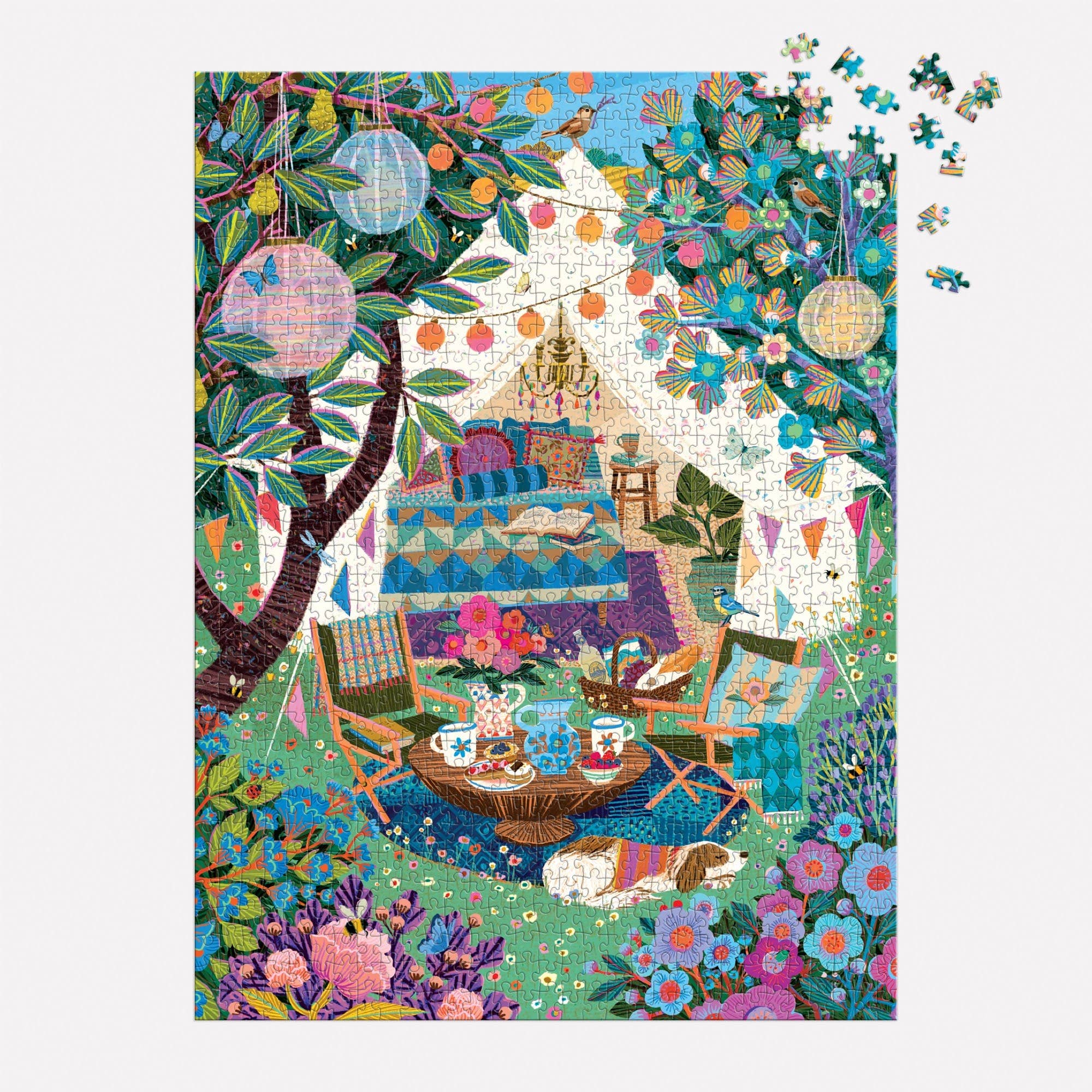 Galison: Blooming Escape 1000 Piece Puzzle