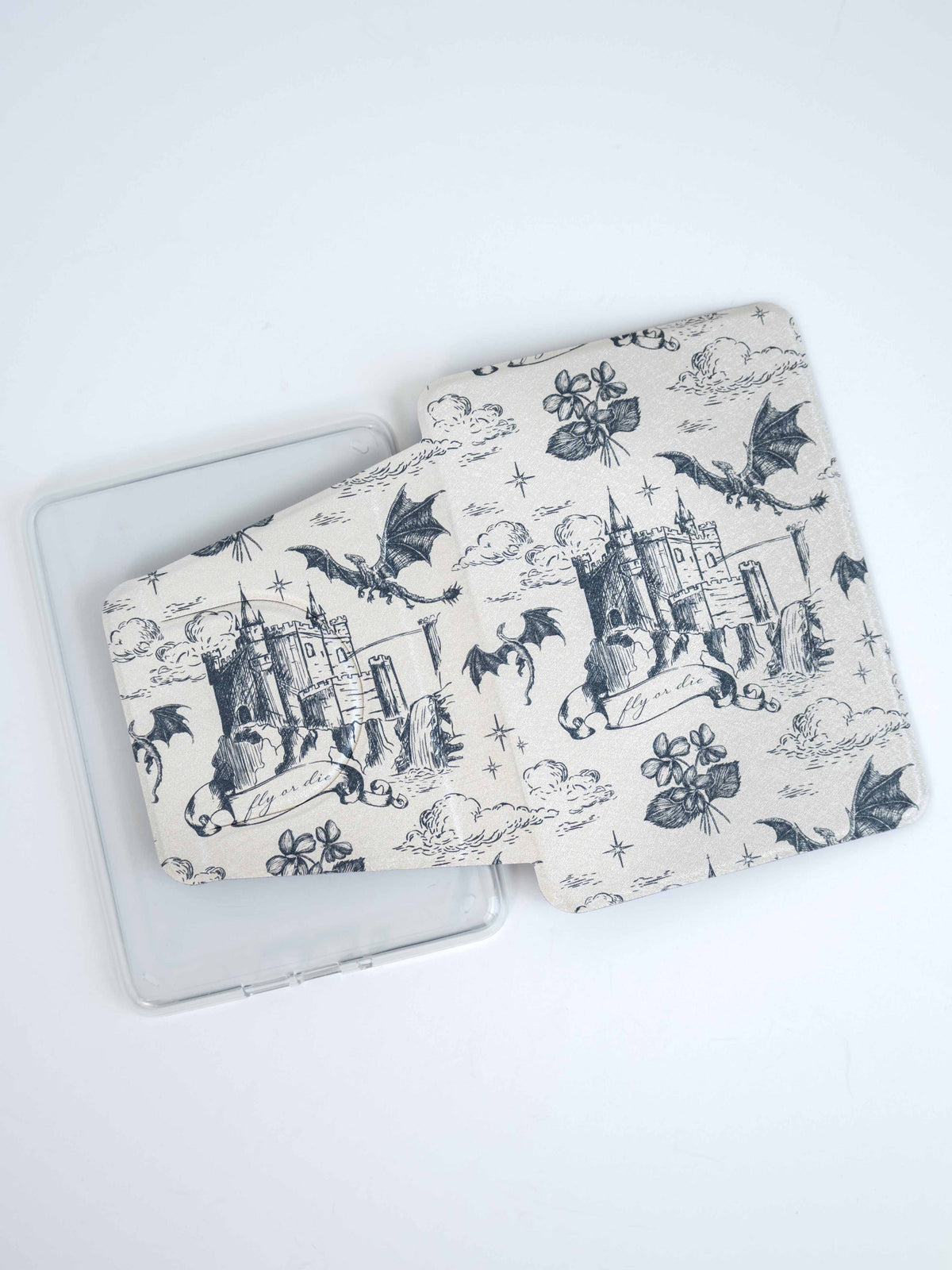Dragon Academy - Detachable Cover Clear Back Kindle Case