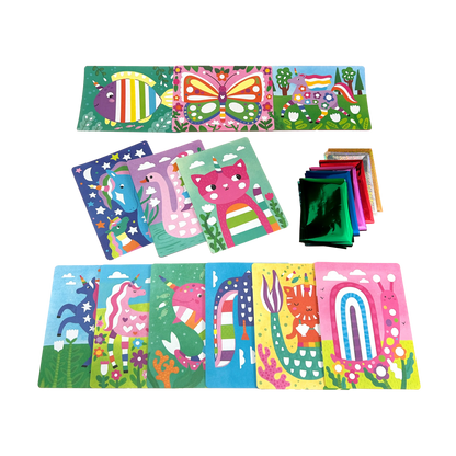 Ooly: Foil-tastic: Foil Art &amp; Coloring Fun