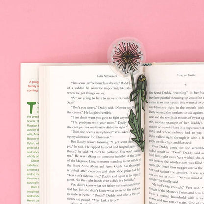 Humdrum: Dandelion Die Cut Bookmark