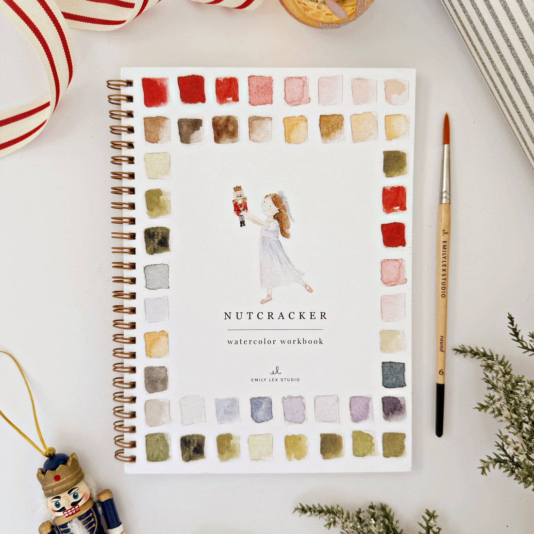 Emily Lex: Nutcracker Watercolor Workbook