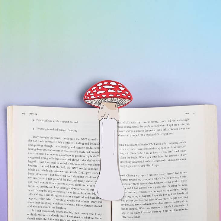 Mushroom Bookmark (it&
