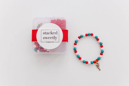 Bracelet Kit - Candy Cane