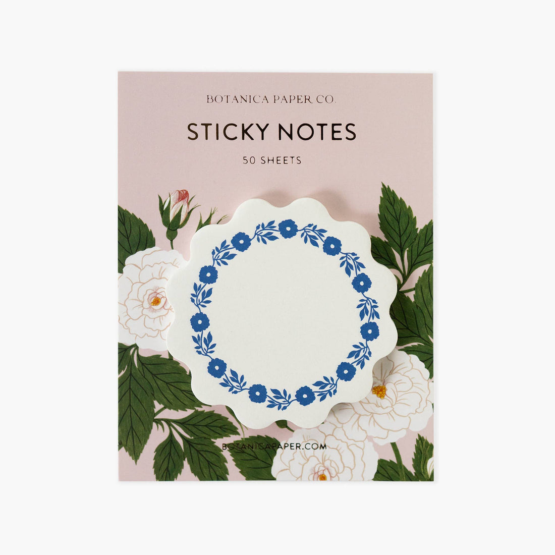 Blue Roses Sticky Notes