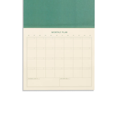 Monthly List Pad: Undated