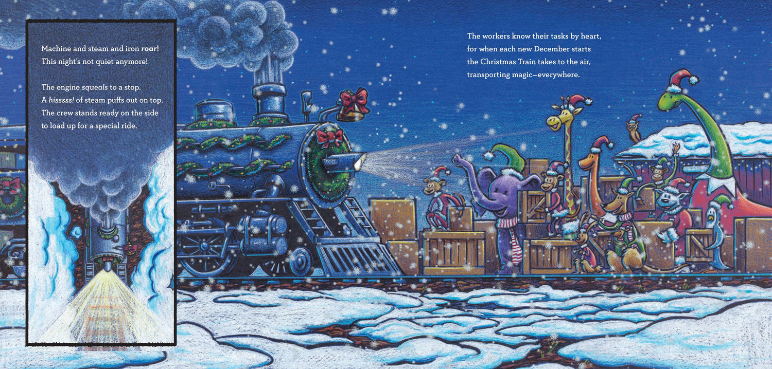 Steam Train, Dream Train: Next Stop, Christmas! by Sherri Dusky Rinker and AG Ford