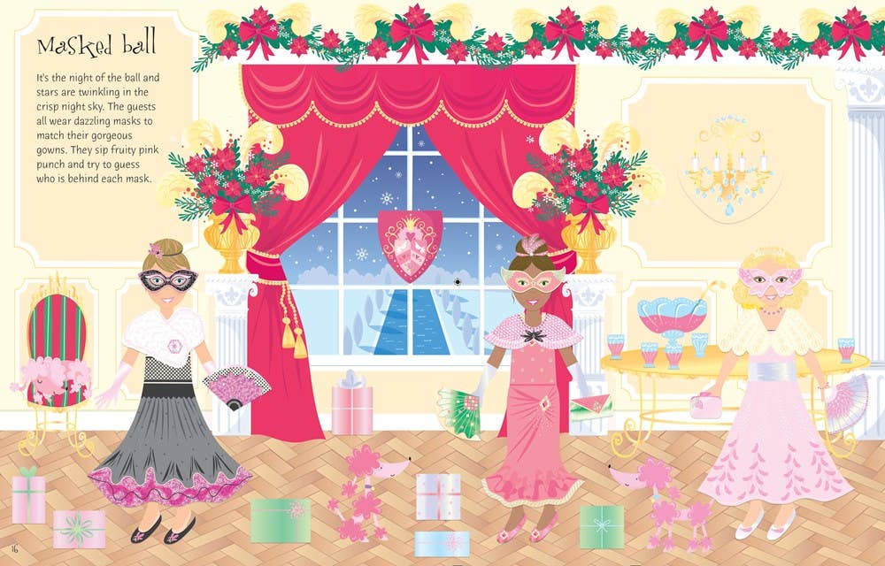 sticker dolly dressing christmas Sticker Dolly Dressing Advent Calendar | Usborne