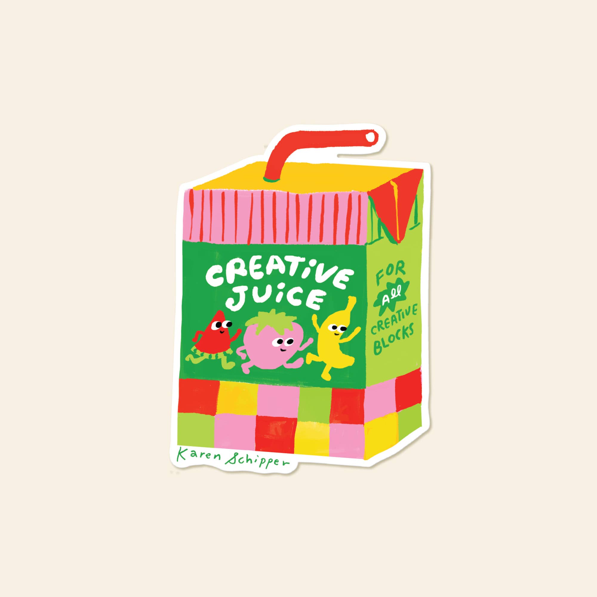 Creative Juice Sticker