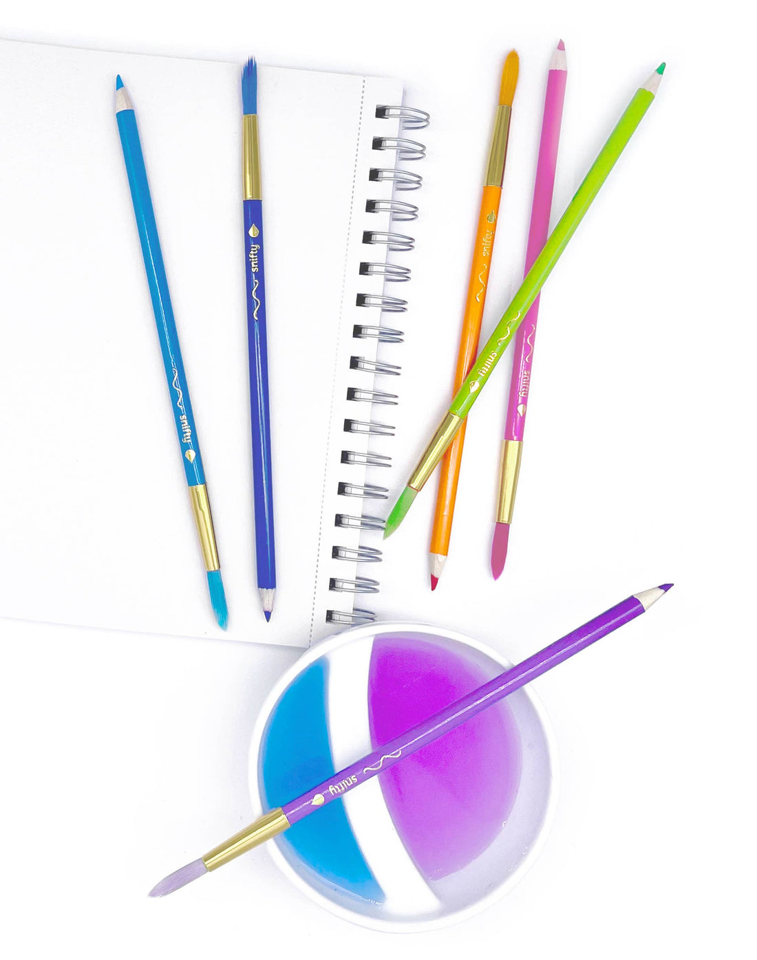 PASTEL COLORBRUSH - watercolor 
pencil/paintbrush