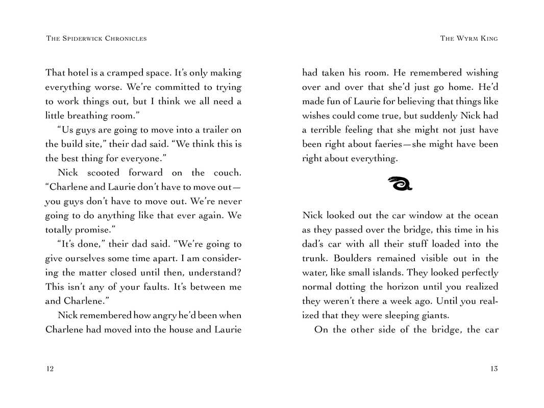 The Spiderwick Chronicles: Wyrm King Book 8 by Tony DiTerlizzi