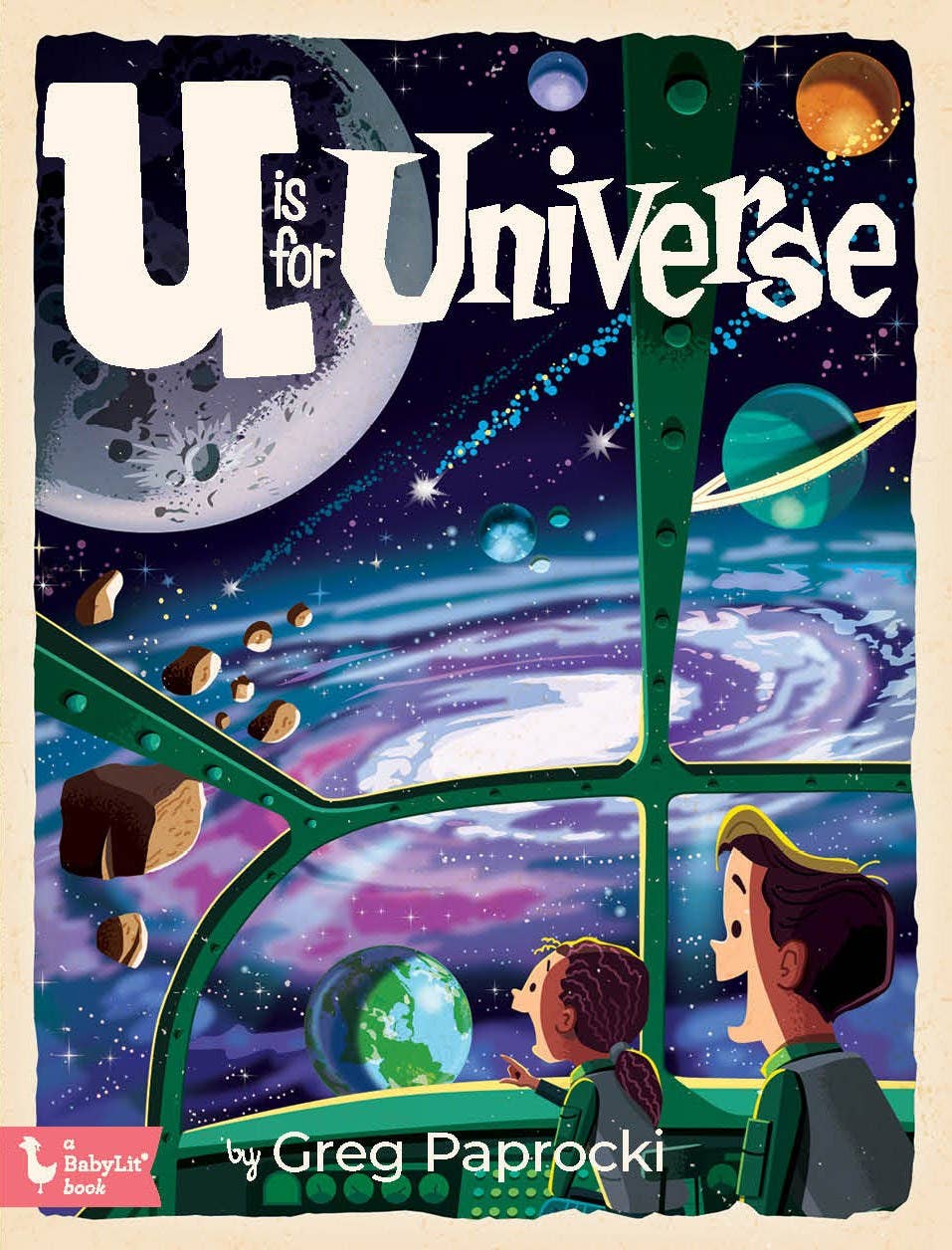 Alphabet Board Book: U Is for Universe: A Space Alphabet by Greg Paprocki