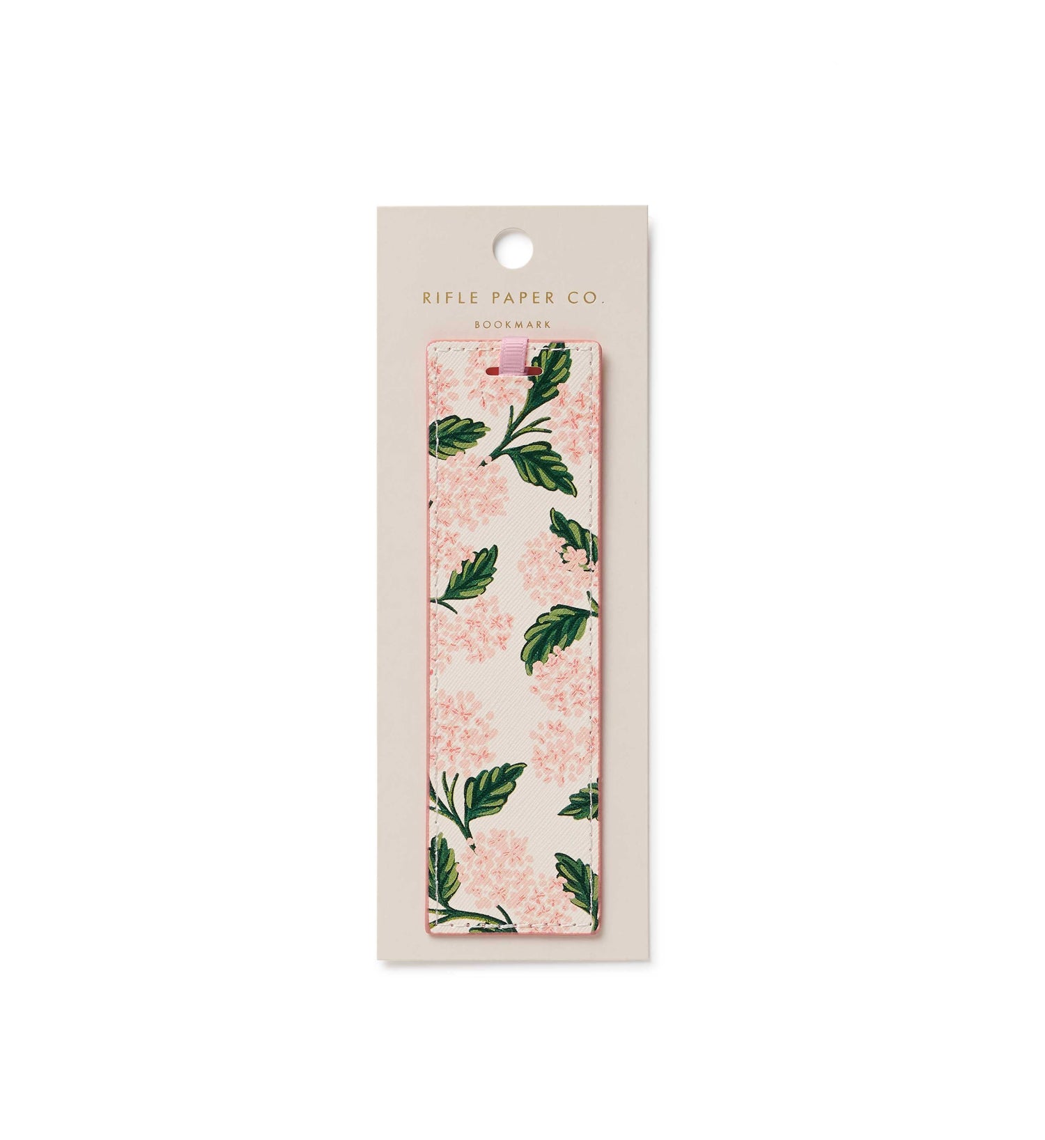 Rifle Paper: Pink Hydrangea Bookmark