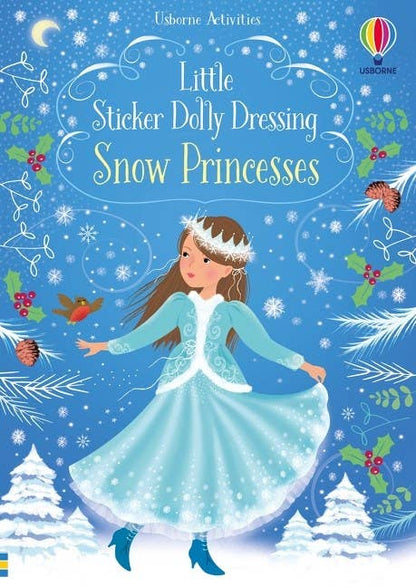 Usborne: Little Sticker Dolly Dressing Snow Princess
