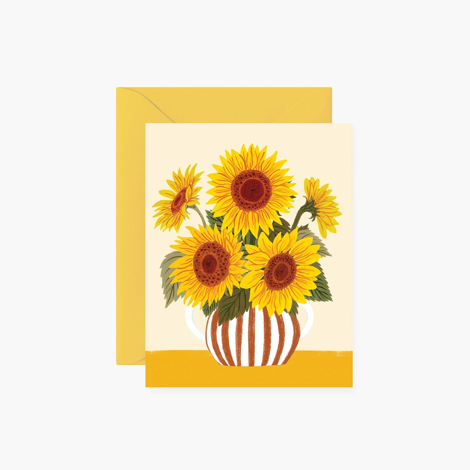 Sunflower Vase Card