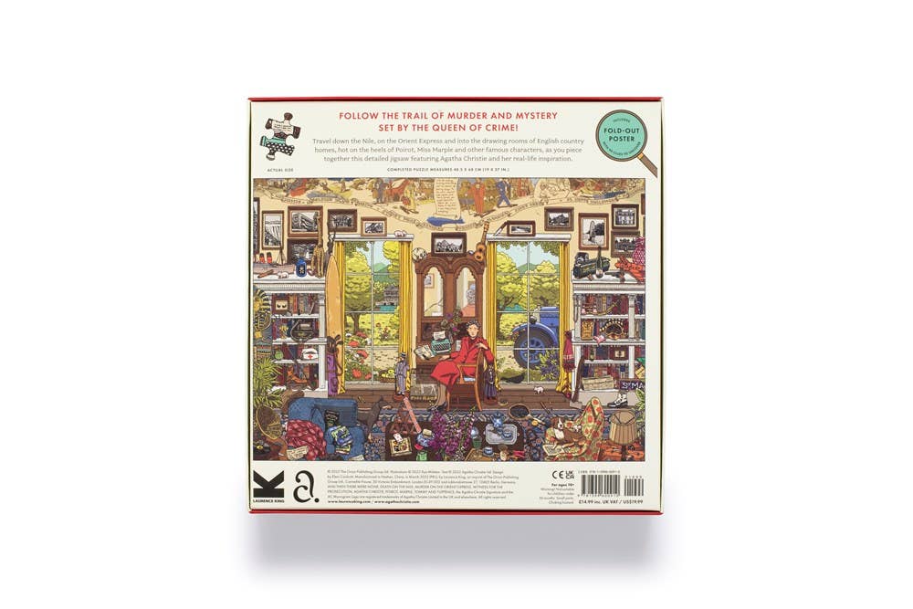 Laurence King: World of Agatha Christie 1000 Piece Puzzle