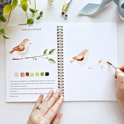 Emily Lex Animals Watercolor Workbook