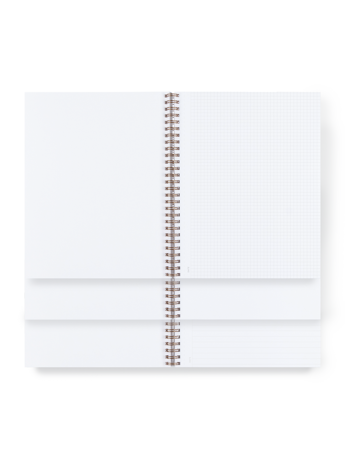 Appointed: The Notebook - Chambray Blue (Grid)