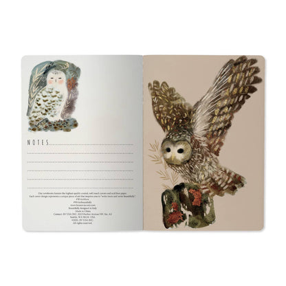 Bruno Visconti Owls Notebook