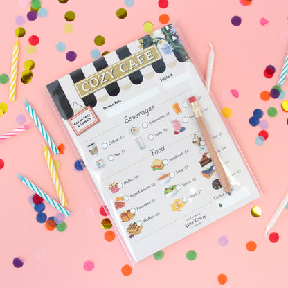 Tiny Town™ Play Notepad - Cozy Cafe