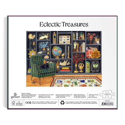 Galison: Eclectic Treasures 1000 Piece Foil Puzzle
