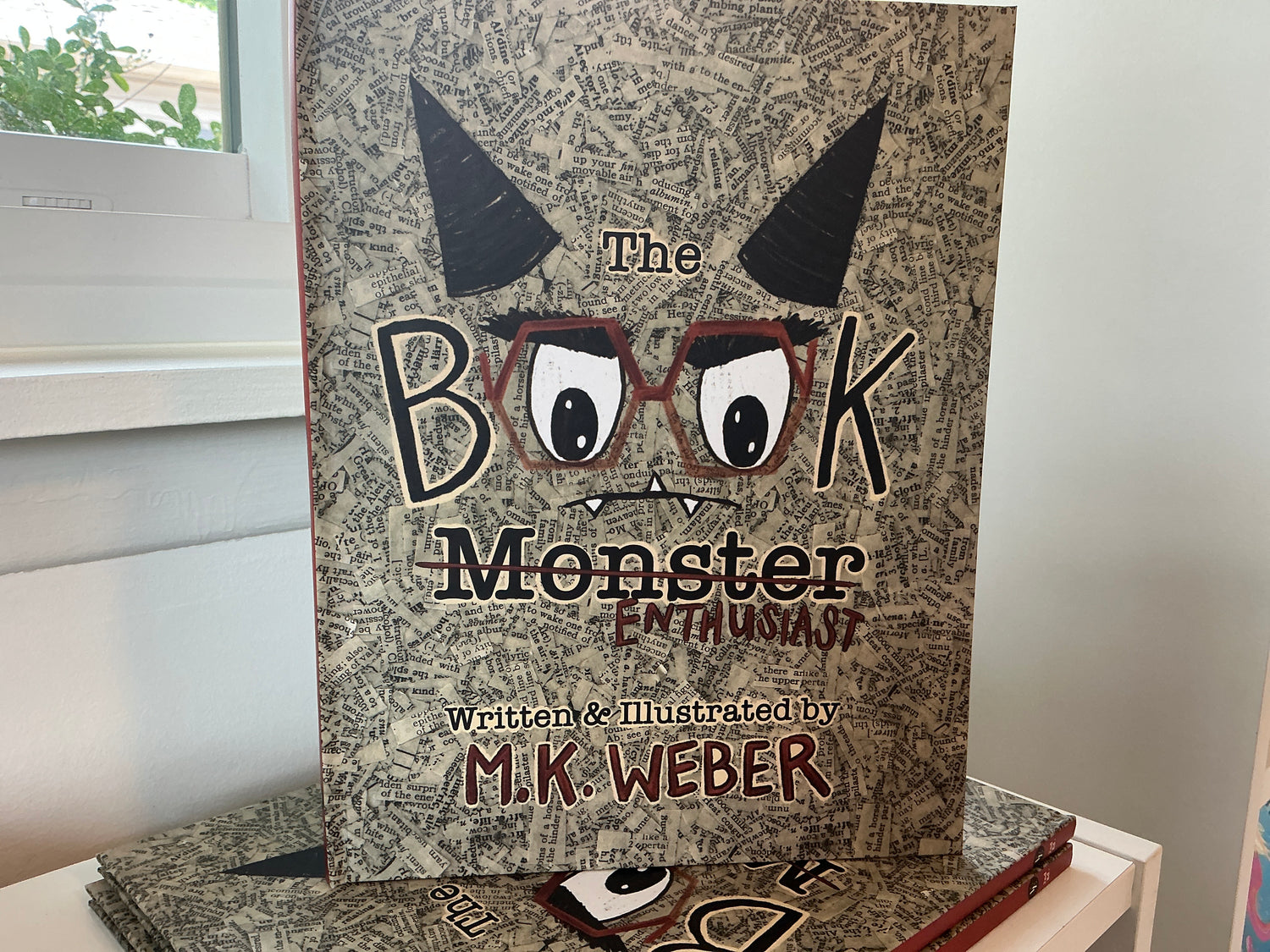 The Book Monster by M.K. Weber