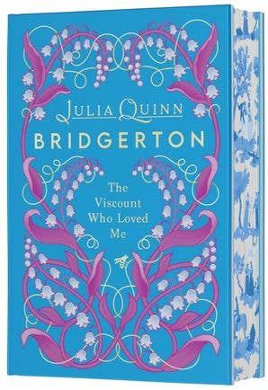 The Viscount Who Loved Me, Bridgerton by Julia Quinn - Deluxe Collector&