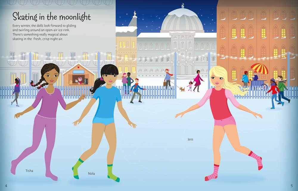 Sticker Dolly Dressing Winter Wonderland: Usborne by Fiona Watt