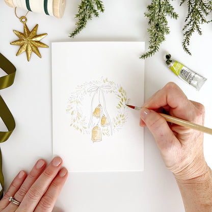 Emily Lex: Wreaths Paintable Notecards