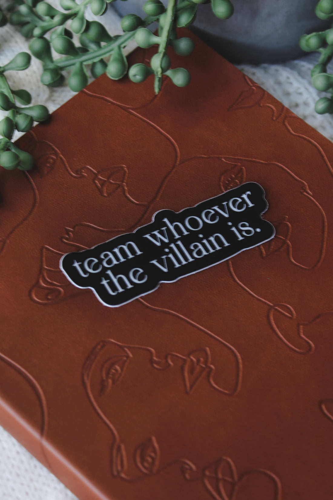 Team Whoever The Villain Is Sticker
