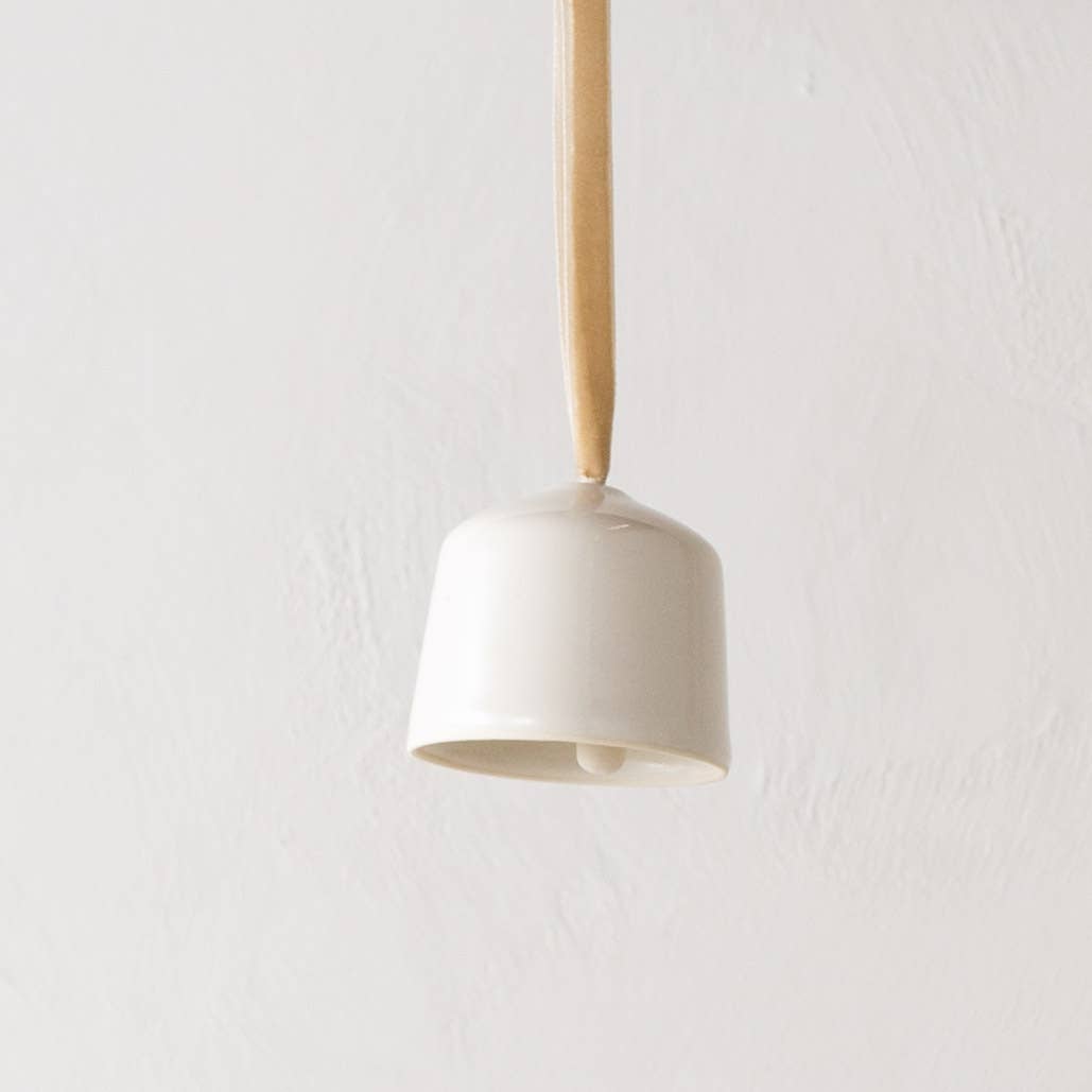 Ceramic Bell Ornament (small)