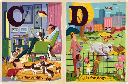 Alphabet Board Book: D is for Dogs by Greg Paprocki