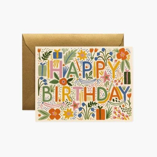 Fiesta Happy Birthday Card