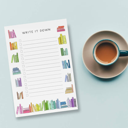 Colorful Book To Do List - Notepad