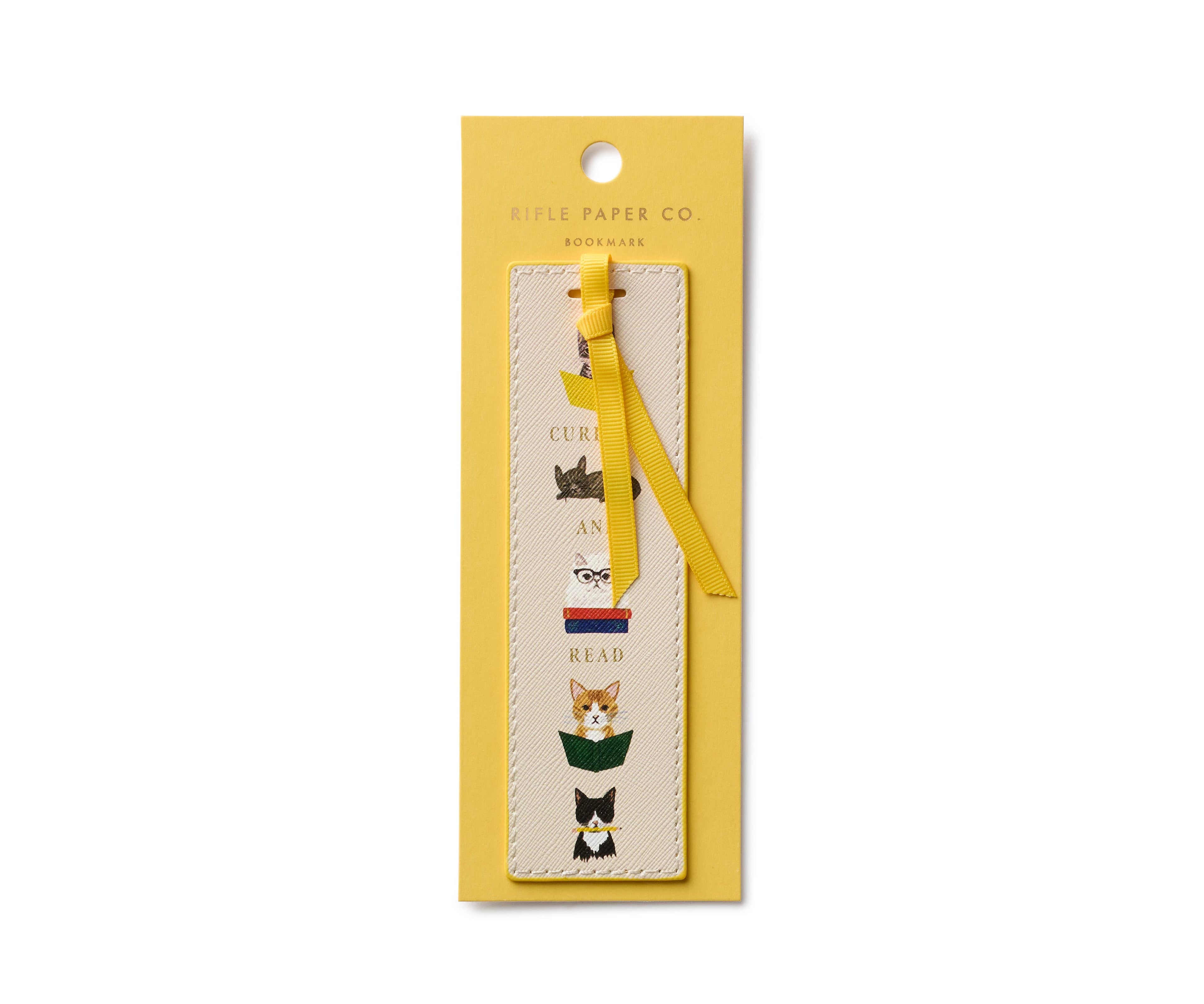 Rifle Paper: Studious Cats Bookmark