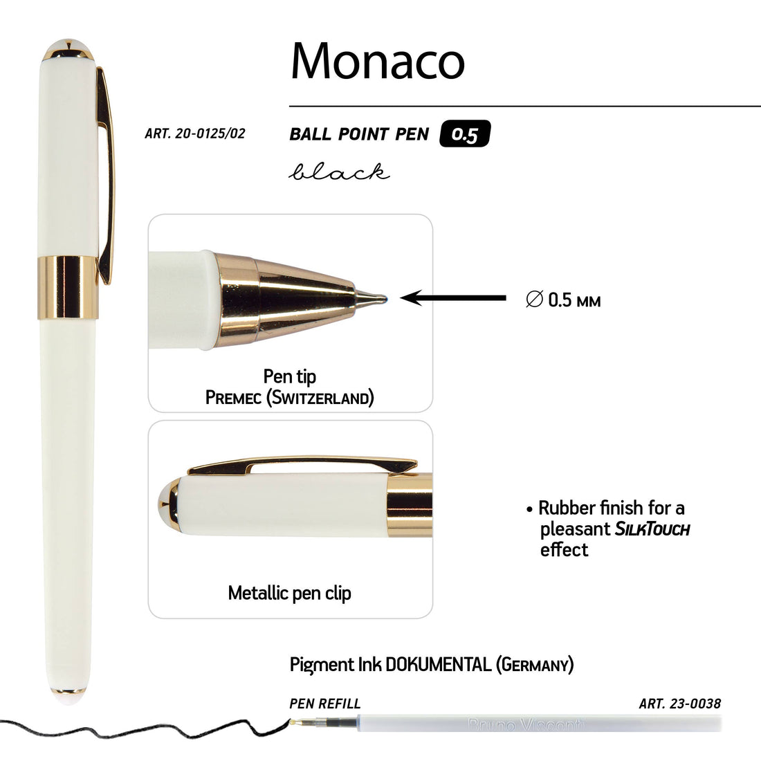Monaco - White