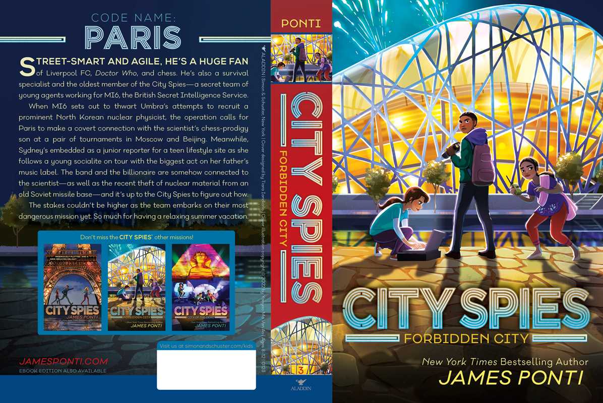 City Spies: Forbidden City, Book 3 by James Ponti