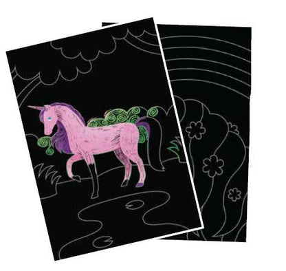 Scratch &amp; Scribble: Magical Unicorns (10 PC Set)